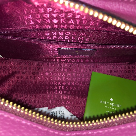 NWT Kate Spade Caley Grove Street leather bag - Picture 7 of 8